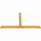 Ekena Millwork Portland Rough Sawn Timber Gable Bracket, Western Red Cedar, 108"W x 58"H x 4"D x 6"F, 13/12 Pitch GBW108X58X0406POR00RWR - alternate 3